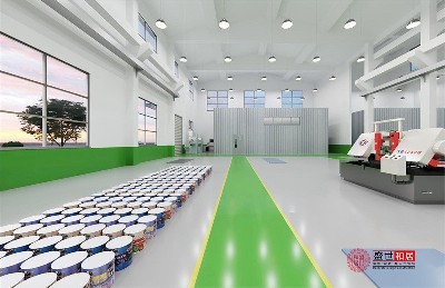 六安生產(chǎn)廠房裝修設(shè)計案例效果圖